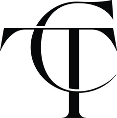 Vector TC, CT logo