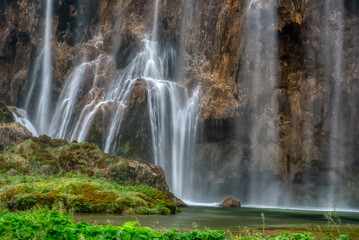 Fototapeta premium Plitvice lakes National Park