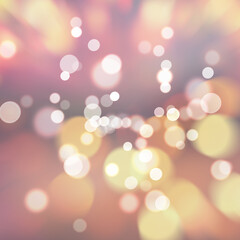 Bokeh as background
