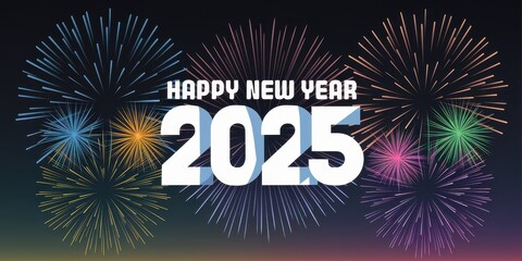 Happy New Year Greetings, New Year 2025