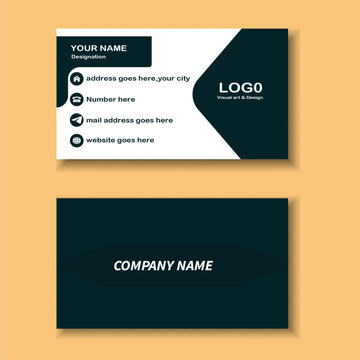Business Card Template with Pattern, Creative Modern Professional Business card Vector Design, editable professional and modern corprate business card template, 