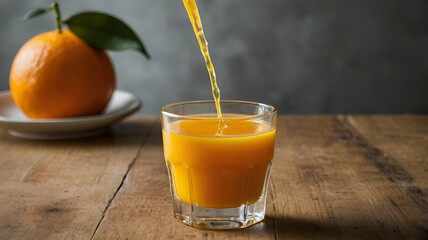 Fototapeta premium orange juice, fresh orange juice, citrus, vitamin C, cold-pressed, pulp, no pulp, freshly squeezed, tropical juice, healthy drink, juice bar, natural juice, orange, refreshing, sweet, tangy, orange 