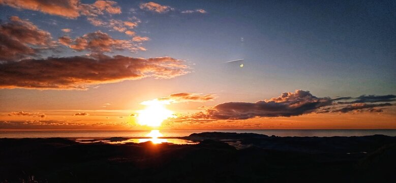 Abendstimmung an der K&uuml;ste