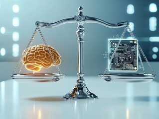 Balancing human brain and artificial intelligence on a scale: ethical and technological considerations