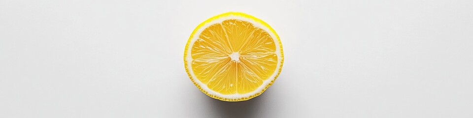 Vibrant Display of Fresh Whole, Half, and Sliced Lemons on a Bright White Background