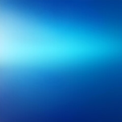 Obraz premium Gradient background with a radiant transition of blue and light blue.