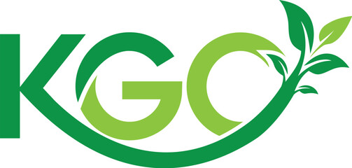 Vector KGC leaf logo