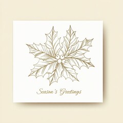 christmas greeting card
