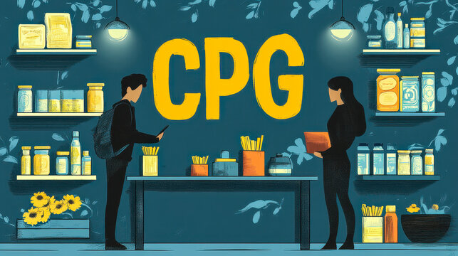 Consumer Packaged Goods CPG Collaboration and Co-Branded Marketing Display