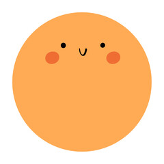 Set of cute geometric shapes with cartoon faces. square, circle, and another forms for educational math icons. Flat vector illustration isolated on white background.