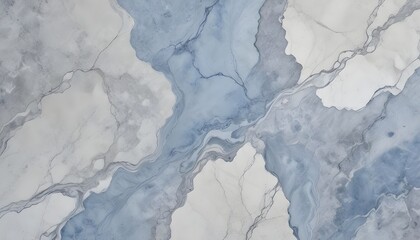 Naklejka premium Gray and blue marble texture with natural patterns