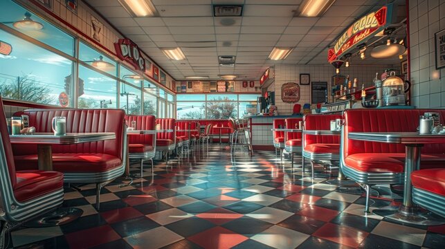 50S Diner Bar bilder Bla gjennom 1 095 arkivbilder vektorer og videoer Adobe Stock