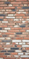Obraz premium Variety of brick textures including weathered, aged, red, black, white, grey, rustic, industrial, vintage, old, natural, rough, urban, exterior, construction, background, weathered, rustic