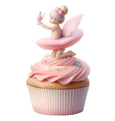 Cupcake in doll design