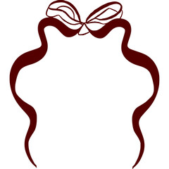 Bow border .coquette clipart, cute, y2k, , bows frame, crafts Bows Coquette border, Coquette, pink ribbon frame, Pink Coquette ,Ribbon banner Clipart Gift bow clipart clipart valentine gift