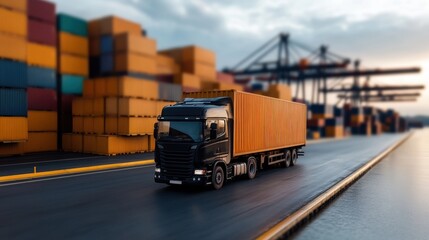 Efficient Transport at a Modern Dockyard