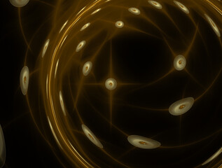 Imaginatory fractal abstract background Image
