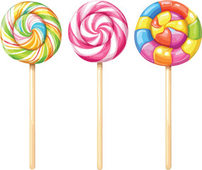 Lollipop Candy Vector Illustration