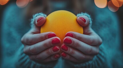 Holding the Sun: A Moment of Wonder and Enchantment