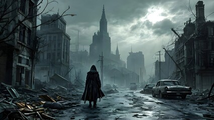 città devastata
