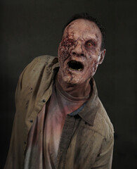 One eye Male Zombie mutant creature 