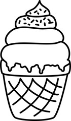 Ice cream sketch