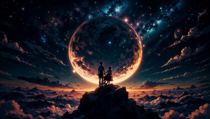 a futuristic, cybernetic figure with a detailed blueprint of electronic circuits and components embedded in its head and upper body, set against a blurred cityscape background with l