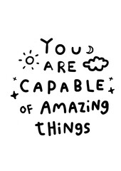 Typography quote poster, hand written life reminder inspiration, motivational vector design, handdrawn illustration typography graphic tee motivational quotes ideas templates