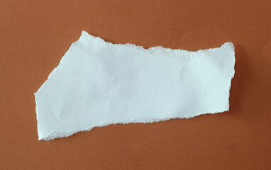 pieces of torn paper texture background, copy space for your text.
