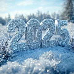 Blue 2025  text