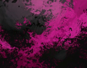 Black and magenta abstract dirty grunge background