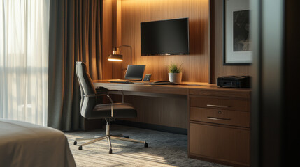 The Modern Hotel Workspace, AI Generative