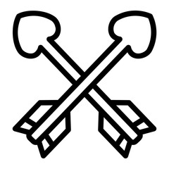 crossed Line Icon