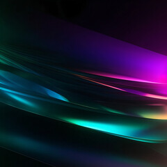 Colorful Lines Create an Abstract Background With Vibrant Hues and Smooth Gradients for Artistic Expression