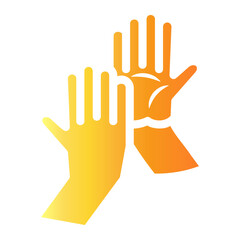 hand Gradient icon