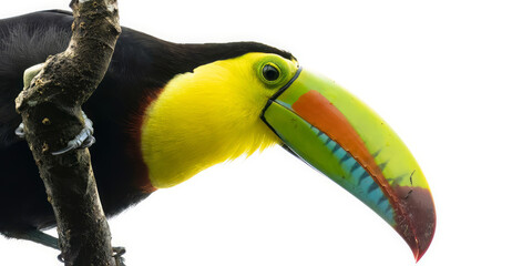 Keel-billed Toucan (Ramphastos sulfuratus) © cratervalley