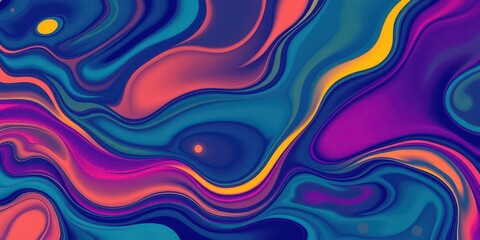 Obraz premium Dynamic and colorful abstract vector background with geometric shapes and fluid patterns, style, shapes