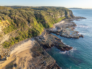 Redhead Bluff Aerial View - Newcastle NSW Australia