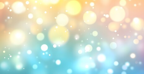 Obraz premium Abstract Pastel Bokeh Background With Soft Lights