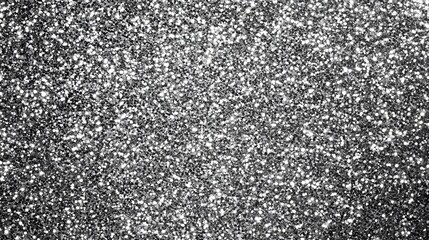 Sparkling Silver Glitter Background Texture