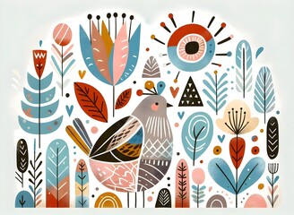 "Aves y Jardines de Ensueño"