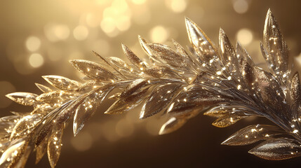 Tinsel shimmering festive winter light. Shimmering. Illustration