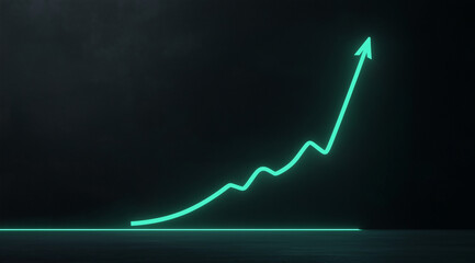 Skyrocketing Vegan Product Demand on a Visually Striking Black Background