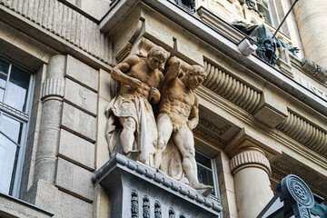 Architectural Sculpture with Classical Details