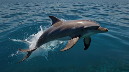 DOLPHIN IN THE SEA