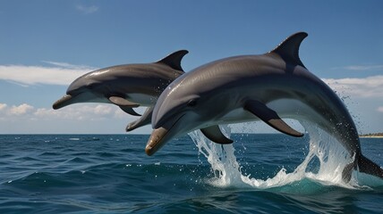 DOLPHIN IN THE SEA