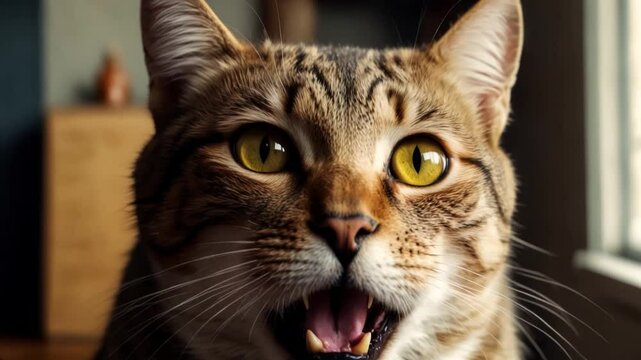 A Cute and Seemingly Confused Cat. 03.