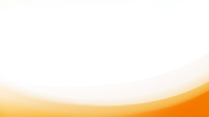 A minimalist digital image featuring a smooth transition of orange and white gradient colors