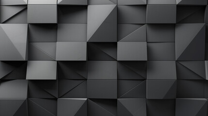 A black and white photo of a blocks with a black pattern