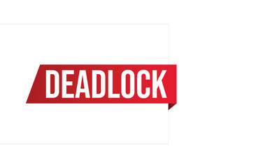 Deadlock Vector banner ribbon design